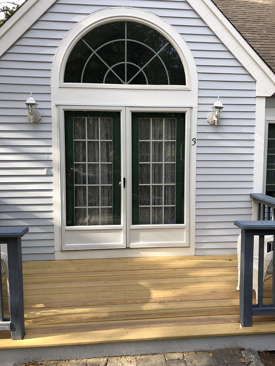 French Style Glass Storm Doors