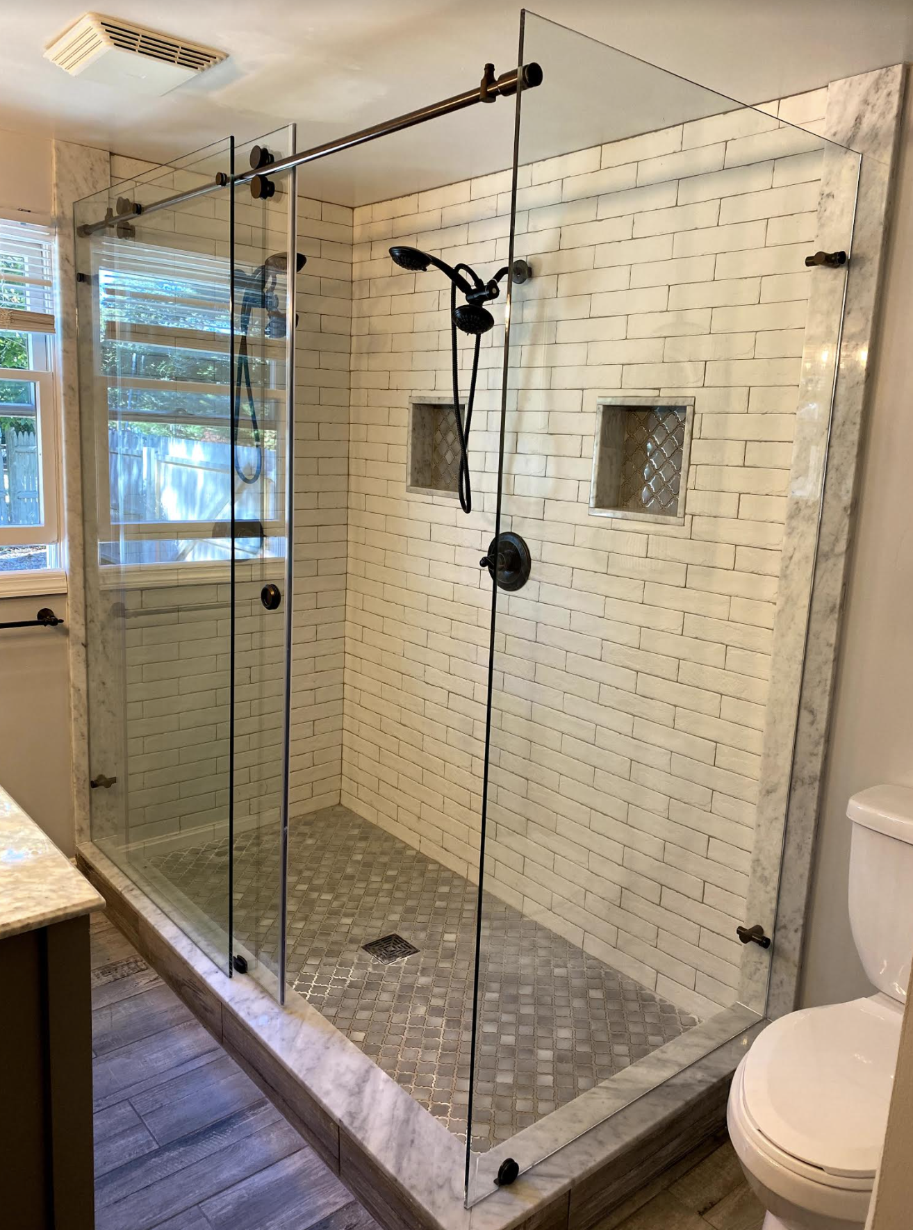 Double Glass Shower Enclosure