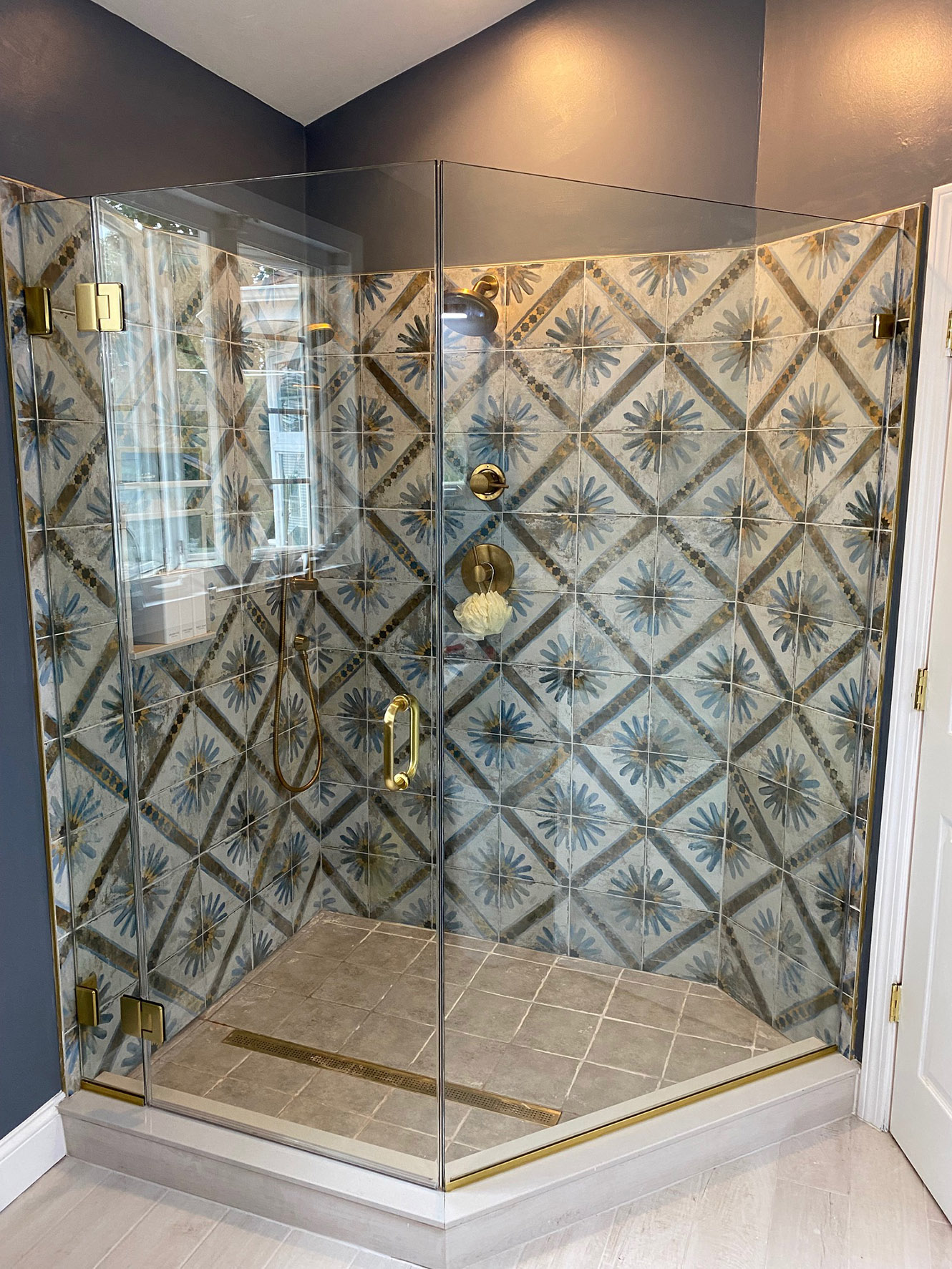 Glass Shower Doors on Nantucket - 1
