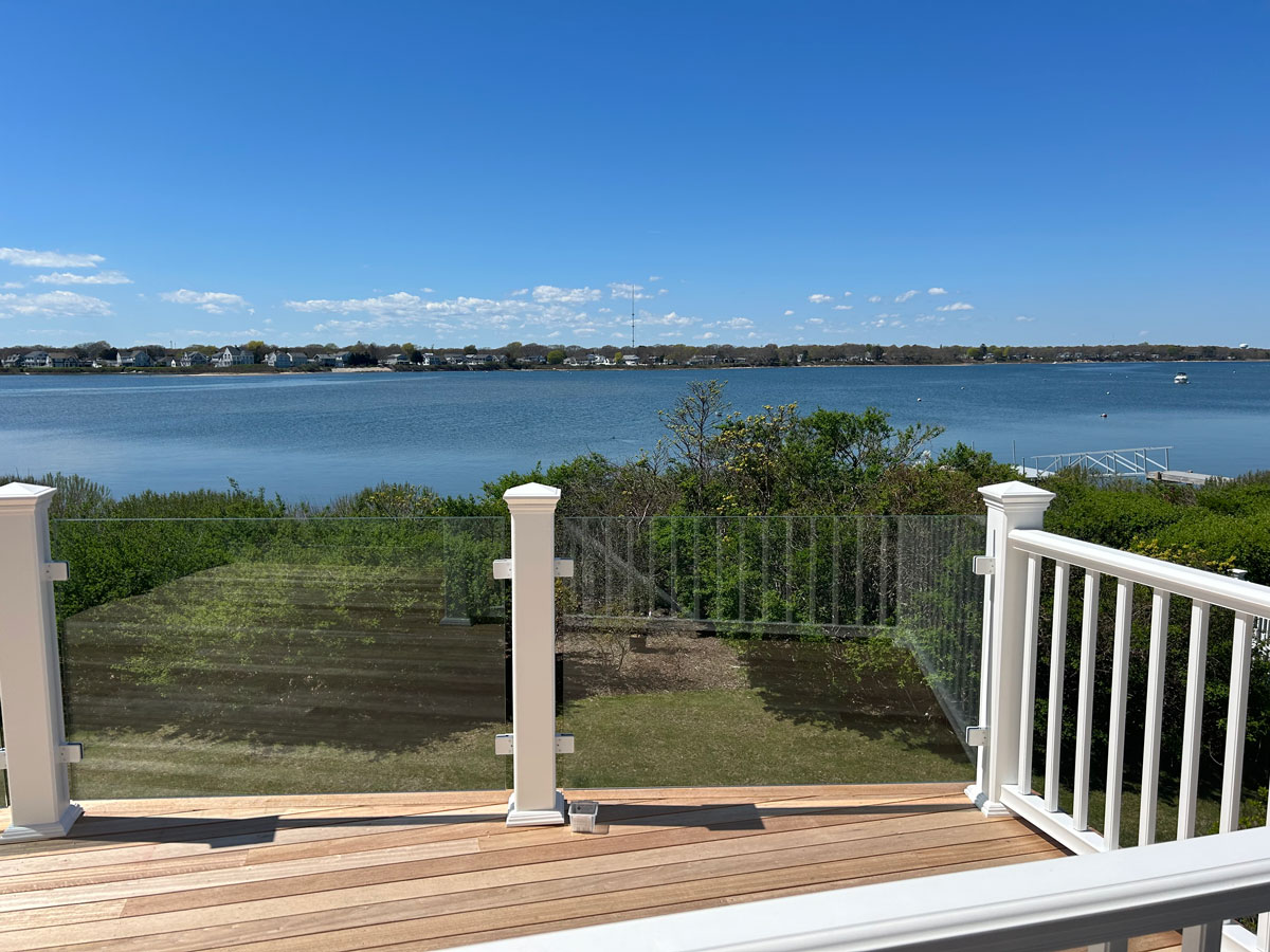 Ocean View Glass Deck Railing