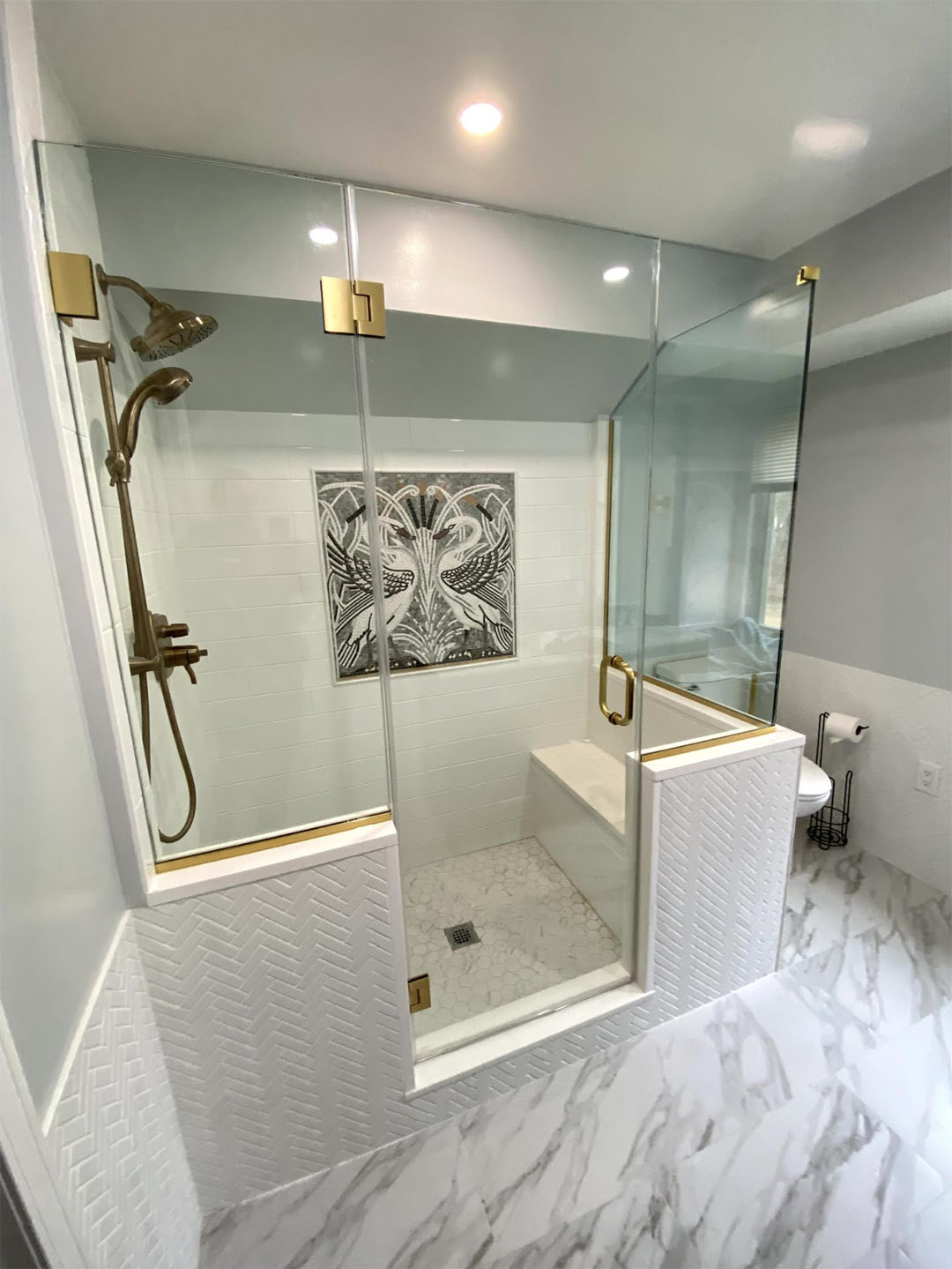 Shower Glass Enclosures in Falmouth - 1